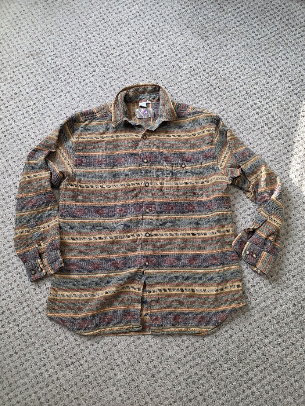 Vintage The Territory Ahead Button Down
